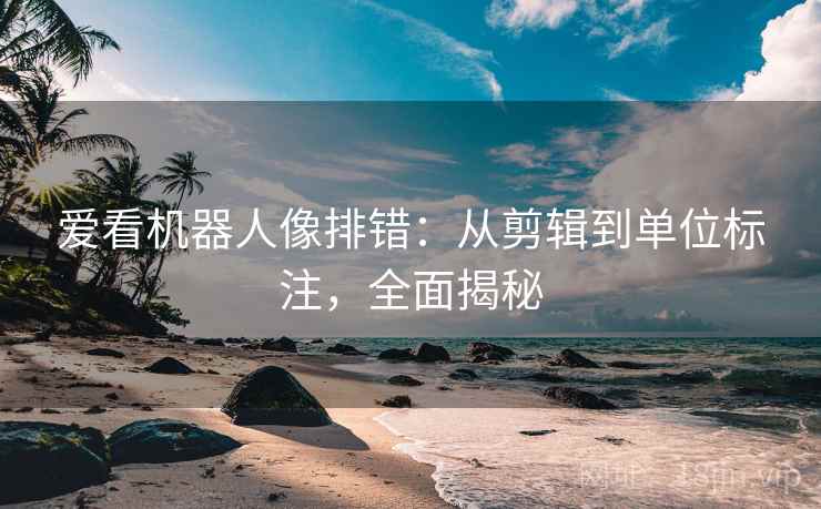 爱看机器人像排错：从剪辑到单位标注，全面揭秘